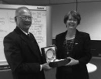 The Merit Protection Commissioner meeting a member of a delegation from Thailand