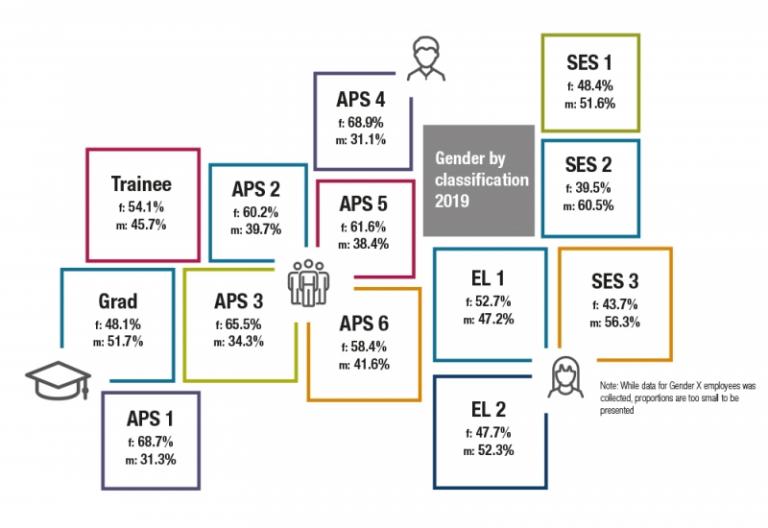 Gender by classifications
