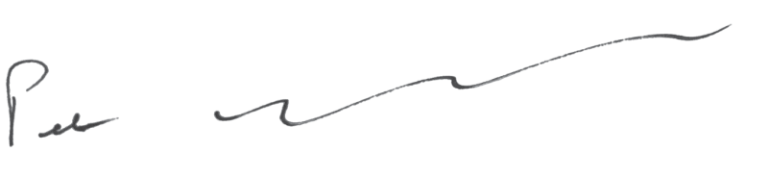 Signature of Peter Woolcott AO