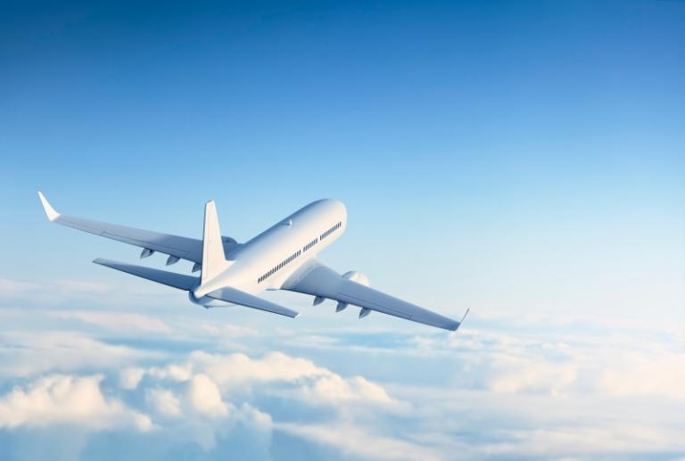 Aircraft in flight
