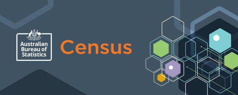 Image showing the Australian Bureau of Statistics logo with the text Census