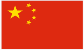 The national flag of China