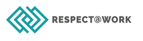 The Respect @ Work logo - featuring the text Respect At Work