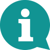 this image shows and information 'i' inside a speech bubble.