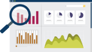 image of various charts and graphs depicting results