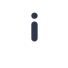 An illustrated logo featuring a hand holding the universal symbol for information - a lowercase i in a circle