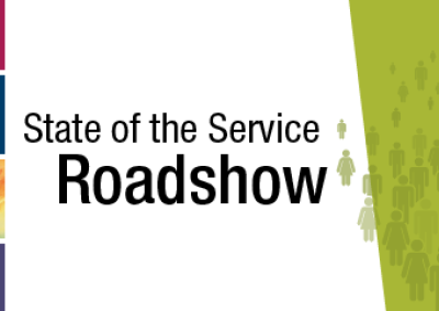 The Australian Public Service Commission’s State of the Service Roadshow is back and you're invited! We are pleased to announce that for the first time the entire State of the Service Roadshow will be delivered virtually. No matter where you are, you will be able to take part in this year’s roadshow, and participate in an audience-led question and answer session. Exclusive to Australian Public Service employees, this year's focus will be the future of the public service and momentum to change. Local panelli