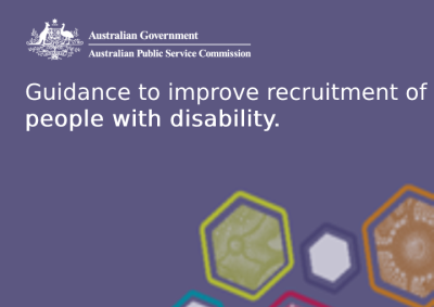 tile reading guidance to improve recruitment of people with disability