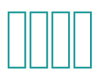 An icon of 4 similarly proportioned pillars