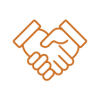 Icon of a handshake